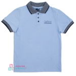 Bluzka polo błękitna na krótki rękaw dla chłopca GT