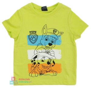 Bluzka z psim patrolem na krótki rękaw dla chłopca