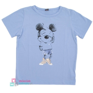 Bluzka na krótki rekaw dla dziewczynki Myszka Atut