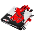 Książeczka kontrastowa dla dziecka niemowlaka 6 m+ Bocioland Konik BL92