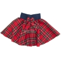 Spódnica w kratę dla dziewczynki Tinex-NK