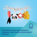 Sensoryczna zawieszka do wózka dla niemowlaka Panda Canpol Babies 68/085