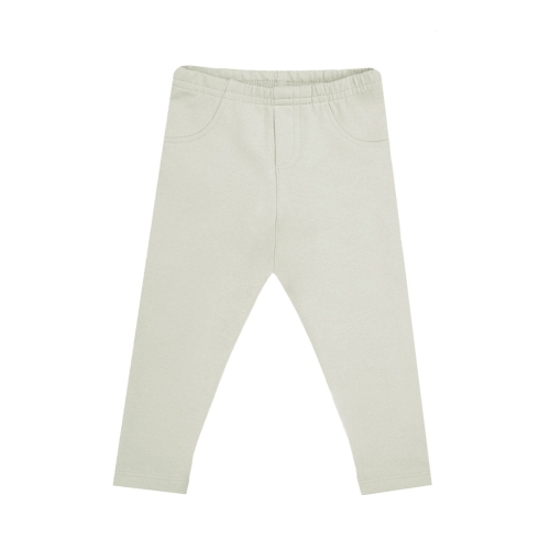 Zielone legginsy z polarkiem dla dziewczynki Nicol