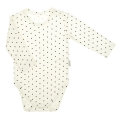 Komplet ubranek body i śpiochy dla dziewczynki Nicol Kropeczka