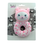 Grzechotka dla niemowlaka materiałowa Lama Tulilo 9041