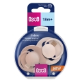 Smoczki silikonowe dynamiczne LOVI Prime 18 m 34/407 Nude/ Blush