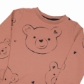 Bluza dla dziewczynki z misiem Atut