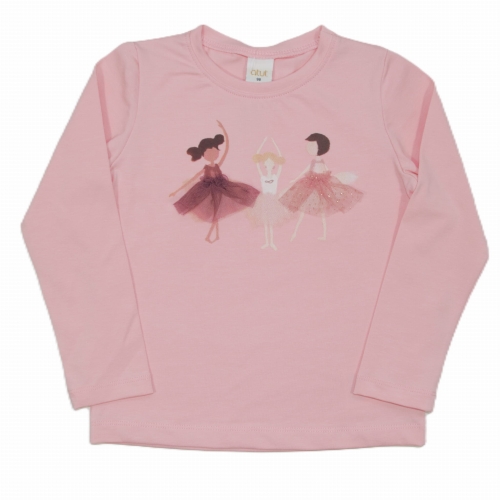 Bluzka dla dziewczynki z laleczkami Atut