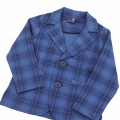 Garnitur dziecięcy dla chłopca w kratkę GT