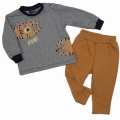 Komplet ubranek dla chłopca bluzka z tygryskiem i spodnie GT
