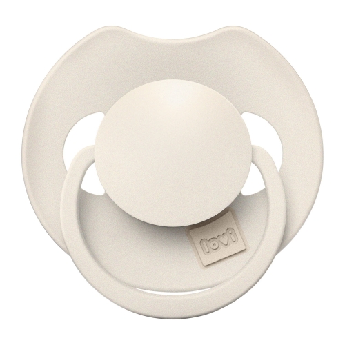 Smoczek silikonowy dynamiczny LOVI Prime 0-6 m 34/400 Coconut