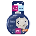 Smoczek silikonowy dynamiczny LOVI Prime 0-6 m 34/400 Coconut