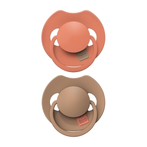 Smoczki  silikonowe dynamiczne LOVI Prime 6-18 M 34/410 Orange /Granola