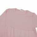 Komplet ubranek dla dziewczynki tunika i legginsy Atut różowy