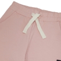 Spodnie dresowe dla dziewczynki ze ściągaczami Atut różowe