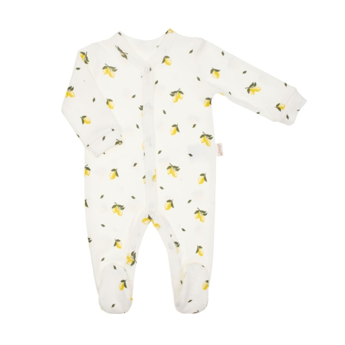 Pajac dla dziewczynki niemowlaka Bamarnicol Cytrynka