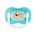 Canpol smoczek symetryczny silikonowy 18m+ 23/270_blu