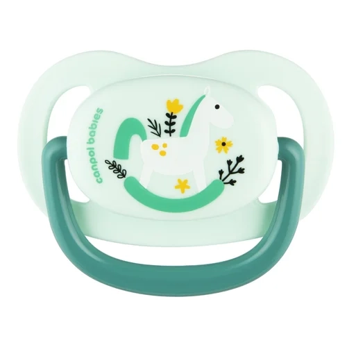 Smoczek do ssania anatomiczny silikonowy Canpol Babies 18m+ 23/258_gre2