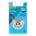 Smoczek silikonowy okrągły do ssania 6-18 M Canpol babies 34/934 leni