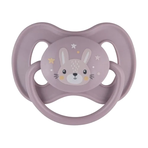 Smoczek kauczukowy okrągły do ssania 0-6 m Canpol Babies 22/593 new- różowy