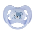 Smoczek kauczukowy okrągły do ssania 6-18 m Canpol Babies 22/594 new- niebieski
