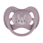 Smoczek kauczukowy okrągły do ssania 6-18 m Canpol Babies 22/594 new- różowy