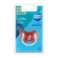Smoczek kauczukowy okrągły do ssania 0-6 m Canpol Babies 23/221 red new