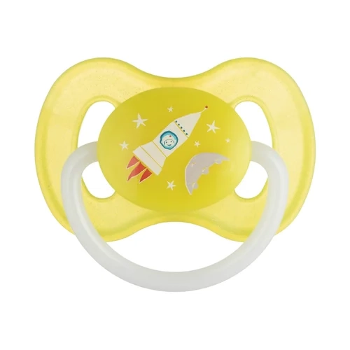 Smoczek kauczukowy okrągły do ssania 6-18 m Canpol Babies 23/222 yel new