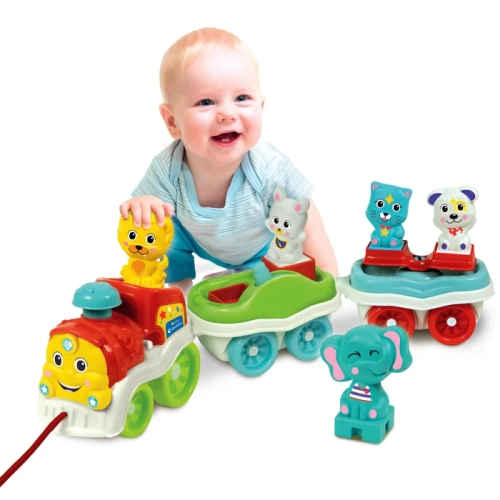 Interaktywny pociąg ze zwierzątkami 12-36 M 50802 Clementoni