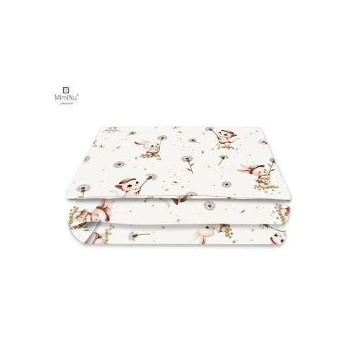 Pościel do łóżeczka 2 elementowa dla niemowląt 120x90 Kotki