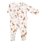 Pajacyk bawełniany dla niemowlaka dziewczynki Bamarnicol Sarenki