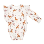Body na długi rękaw dla niemowlaka dziewczynki Bamarnicol Sarenki