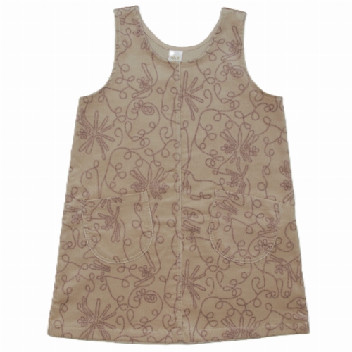 Sukienka princeska dla dziewczynki Atut sztruksowa