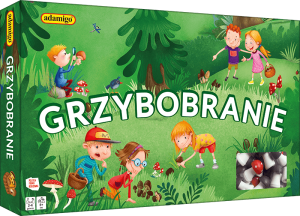 Gra planszowa grzybobranie dla dzieci