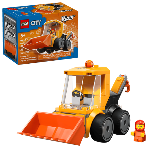LEGO CITY 60483 Ładowarka kołowa 5+