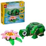 LEGO  CREATOR 31377 Żółw i kwiat lilii wodnej 7+