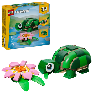 LEGO  CREATOR 31377 Żółw i kwiat lilii wodnej 7+