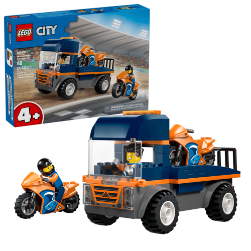 LEGO CITY 60491 Laweta dla motocykli 4+