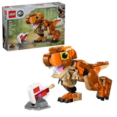 LEGO 76967 JURASSIC WORLD Tyranozaur Mały 7+