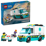LEGO City 60451 Karetka pogotowia 184 elementy5+