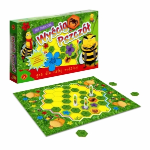 Gra edukacyjna dla 5 latki wyścig pszczół