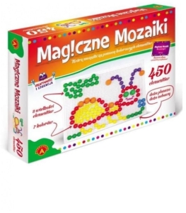 Magiczne mozaiki dla dzieci 450 elementów