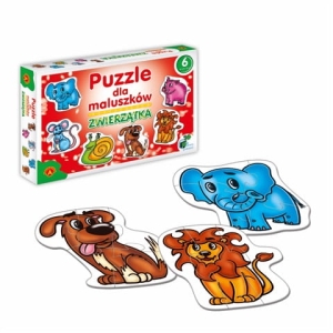 Duże puzzle dla 3 latka zwierzątka