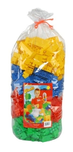 Klocki konstrukcyjne 300 szt. "bączek"