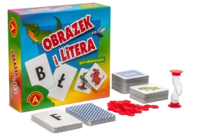 Gra edukacyjna dla 8 latka obrazek i literka