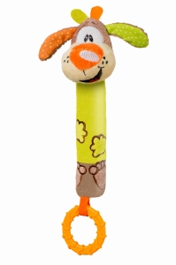 Piszczek pluszowa zabawka z piszczałką louis BabyOno 1354