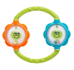 Grzechotka dla niemowlaka BabyOno dwie kule 669