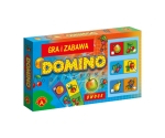 Gra domino dla dzieci obrazkowe owoce
