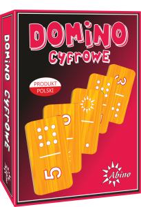 Gra domino dla dzieci cyfrowe