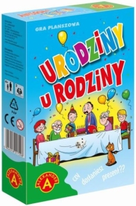 Gra planszowa dla dzieci 4+ urodziny u rodziny wersja mini